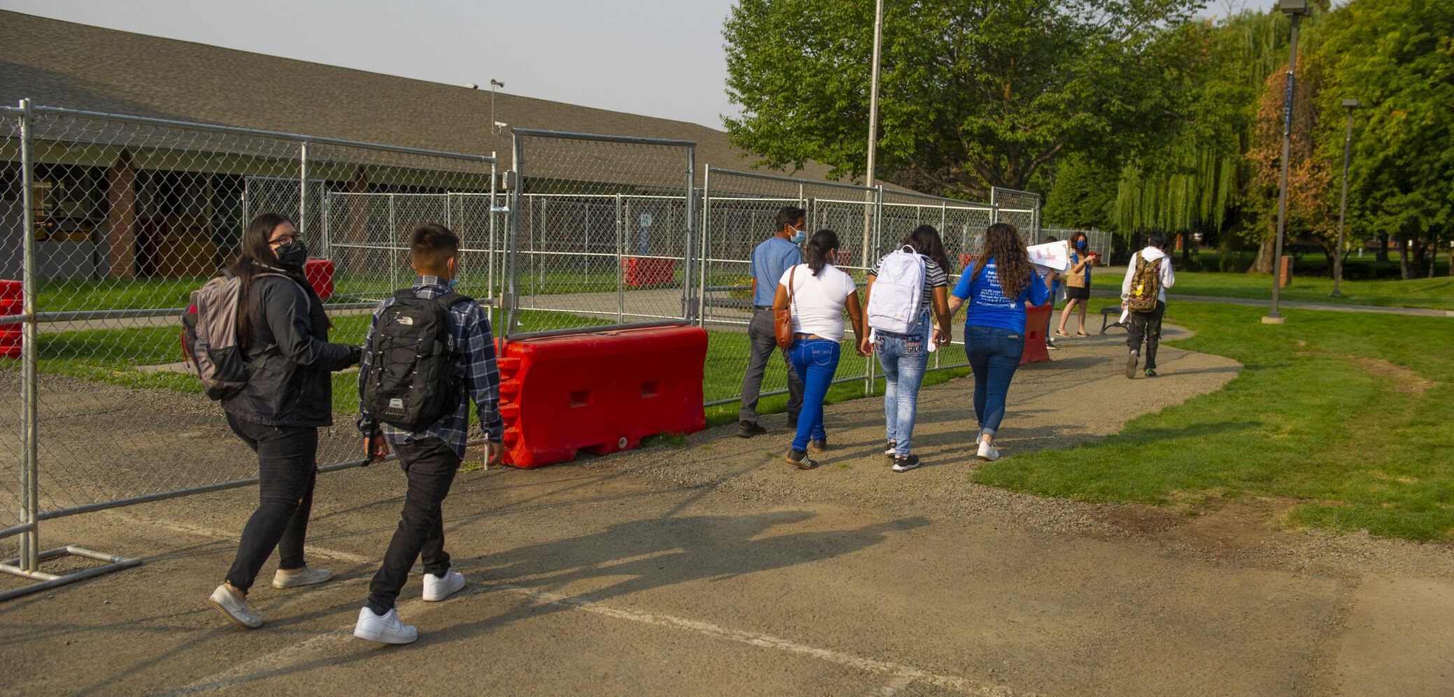 First Day Of School At Walla Walla High School